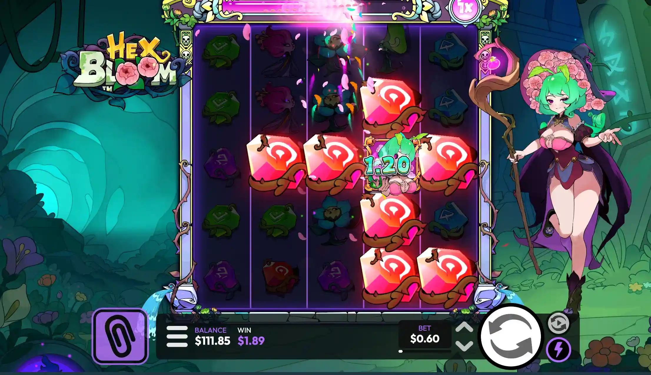 Hex Bloom Mobile Experience