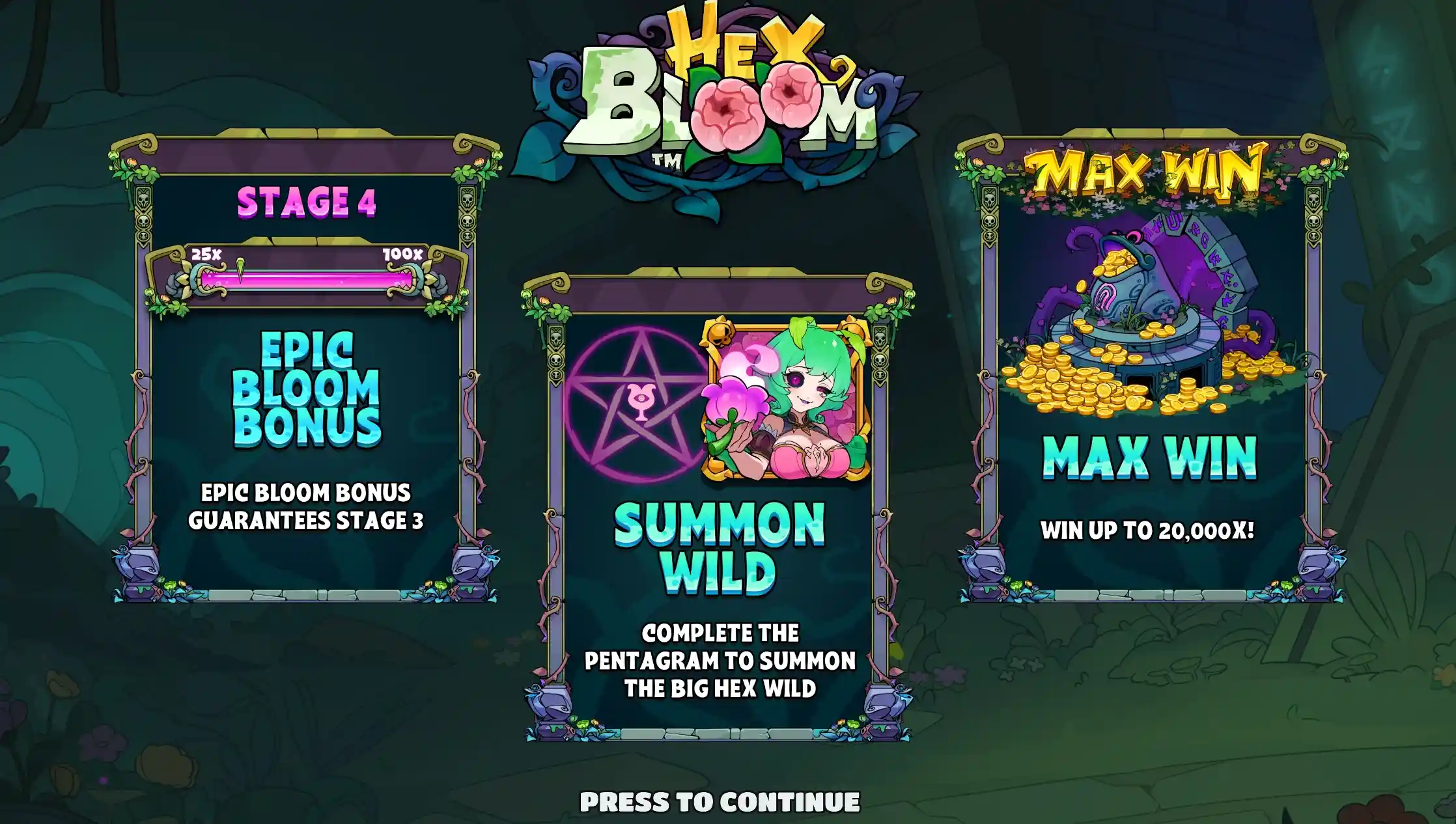 Hex Bloom Slot Overview