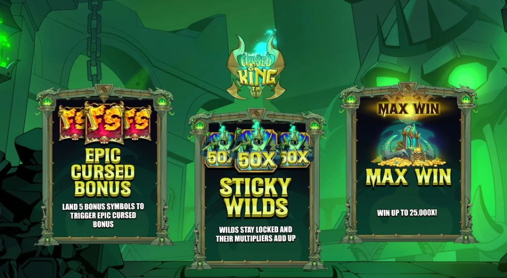 Cursed King Slot Overview
