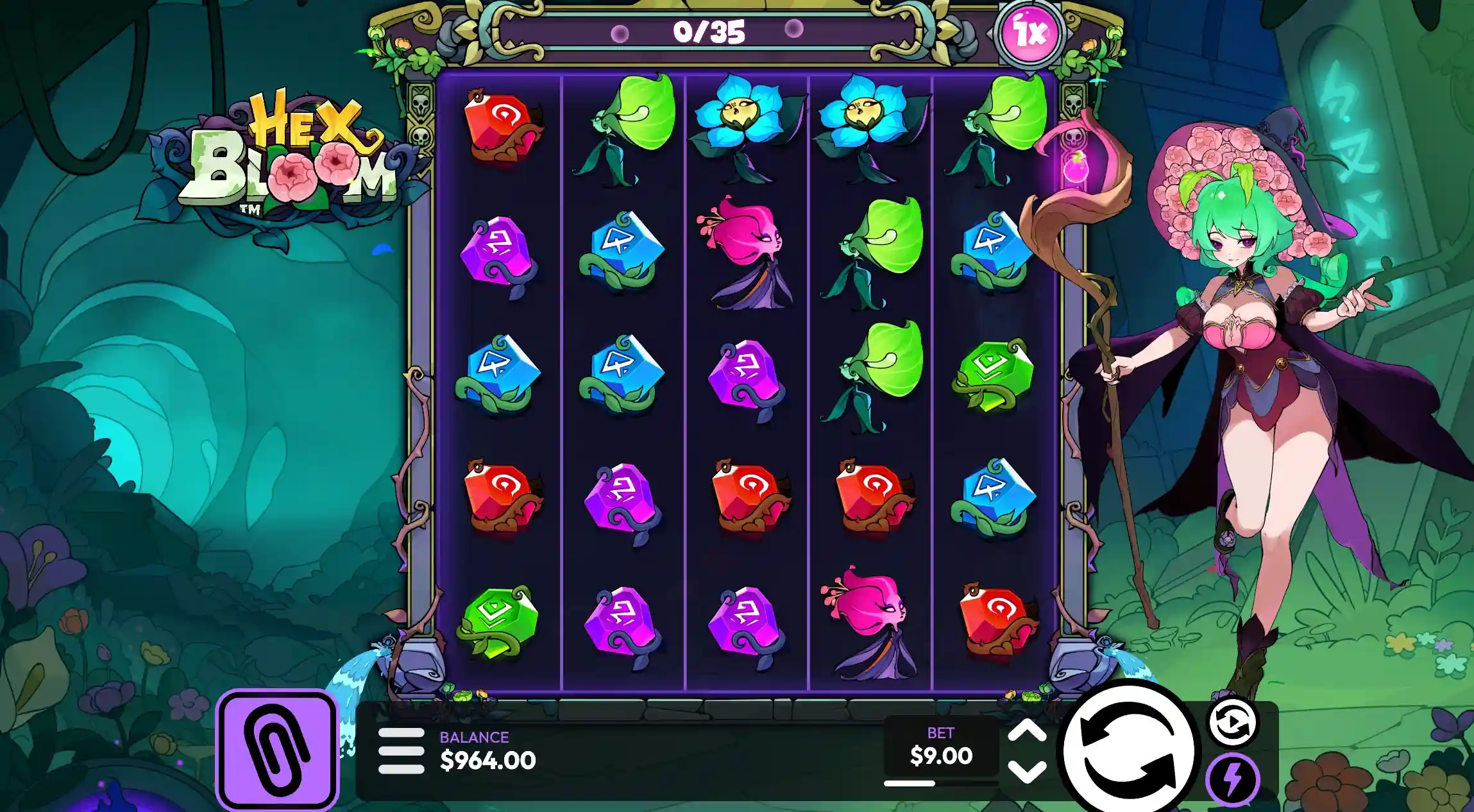 Hex Bloom Bonus Buy Options